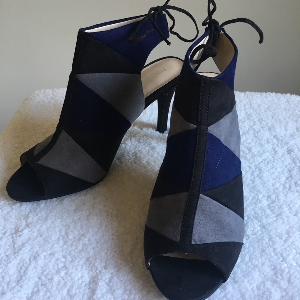 Nine West designer leather heels